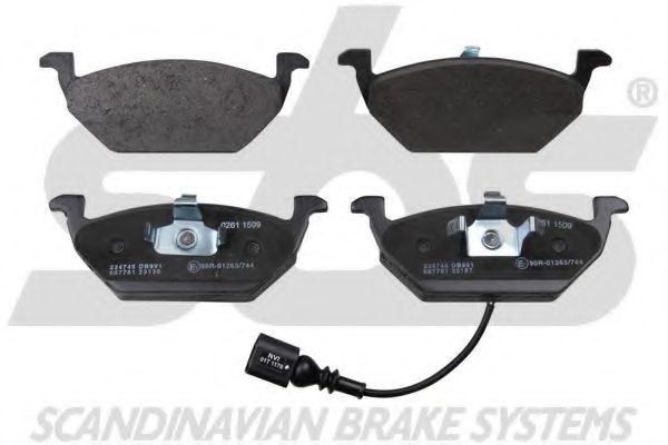 1501224745 SBS Brake Pad Set, disc brake