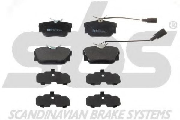 1501224753 SBS Brake Pad Set, disc brake