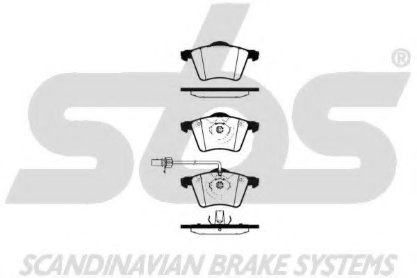 1501224769 SBS Brake Pad Set, disc brake