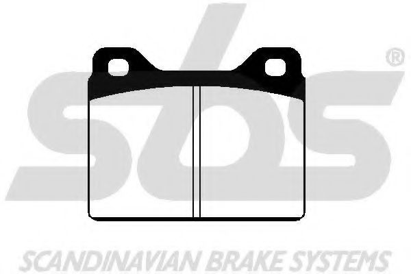 1501224803 SBS Brake System Brake Pad Set, disc brake