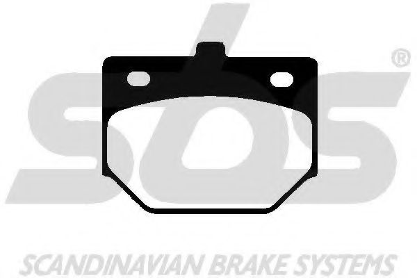 1501225101 SBS Brake System Brake Pad Set, disc brake