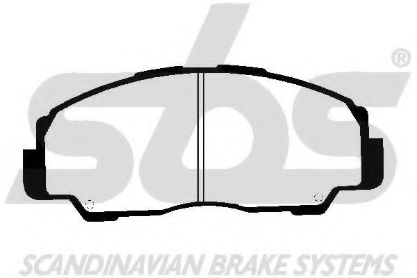 1501225106 SBS Brake Pad Set, disc brake