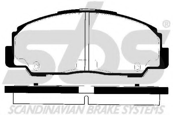 1501225110 SBS Brake Pad Set, disc brake