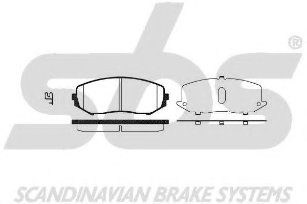 1501225220 SBS Brake Pad Set, disc brake