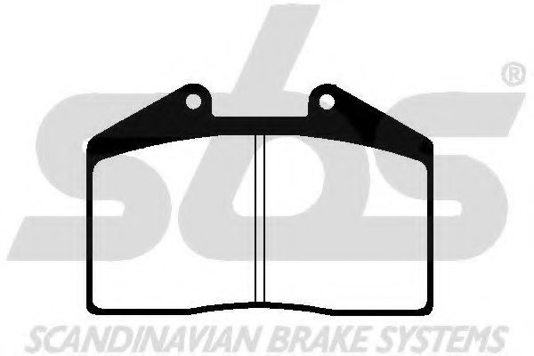 1501225605 SBS Brake Pad Set, disc brake