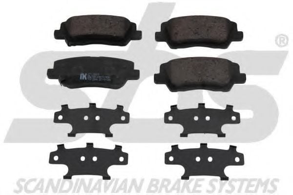 1501229219 SBS Brake Pad Set, disc brake