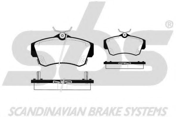 1501229316 SBS Brake Pad Set, disc brake