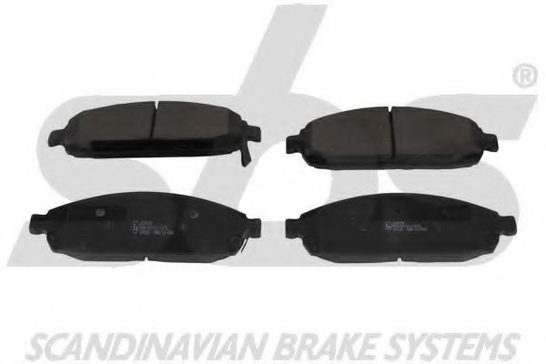1501229328 SBS Brake System Brake Pad Set, disc brake