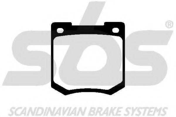 1501229901 SBS Brake Pad Set, disc brake