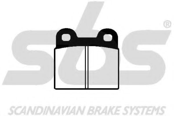 1501229905 SBS Brake Pad Set, disc brake
