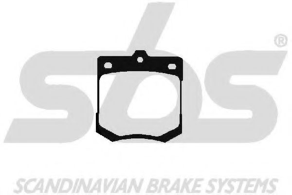 1501229913 SBS Brake System Brake Pad Set, disc brake
