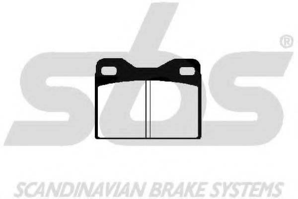 1501229920 SBS Brake Pad Set, disc brake