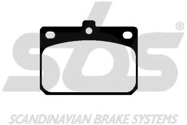 1501229926 SBS Brake Pad Set, disc brake