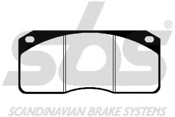 1501229949 SBS Brake Pad Set, disc brake