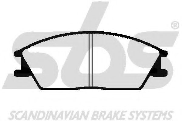 1501229967 SBS Brake Pad Set, disc brake