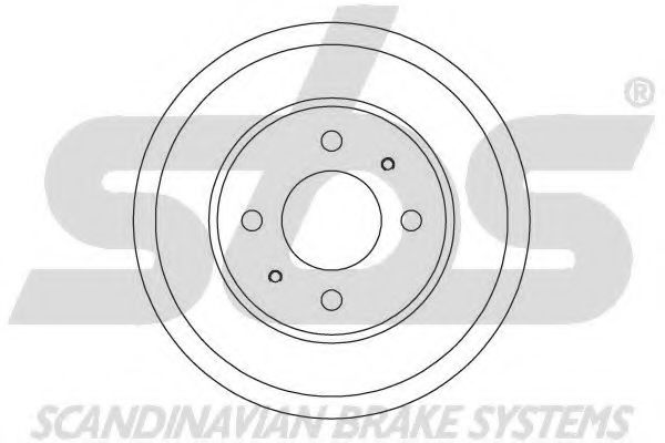 1825253410 SBS Brake System Brake Drum