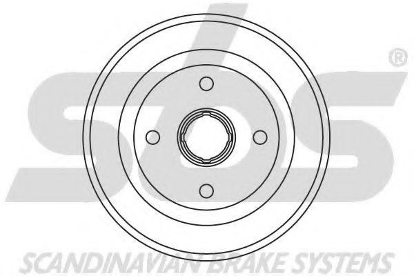 1825253510 SBS Brake System Brake Drum