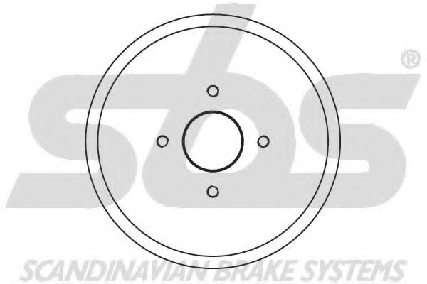 1825253715 SBS Brake System Brake Drum