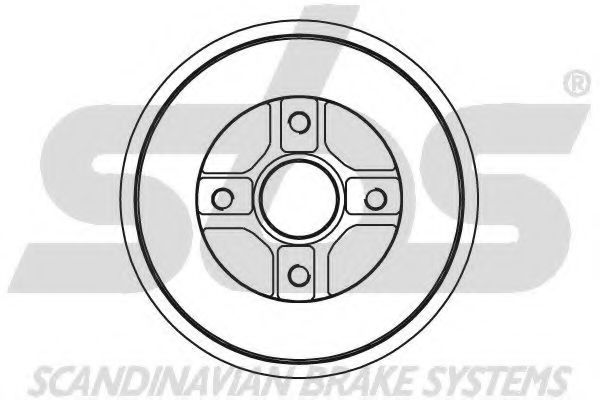 1825253929 SBS Brake System Brake Drum