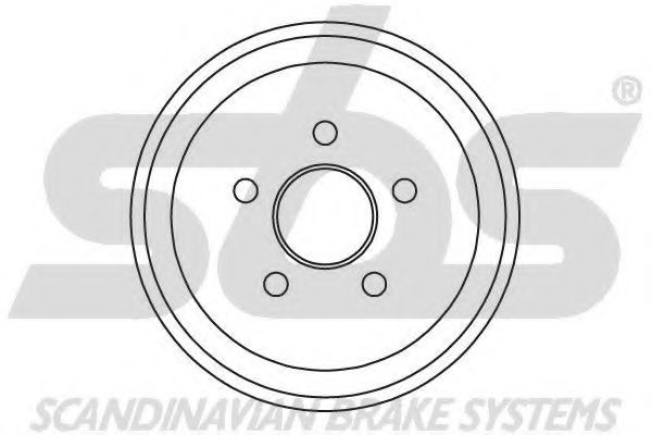 1825259303 SBS Brake System Brake Drum