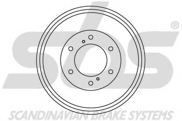 1825262204 SBS Brake System Brake Drum