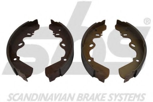 18492714395 SBS Brake System Brake Shoe Set