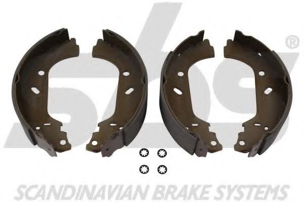 18492719588 SBS Brake System Brake Shoe Set