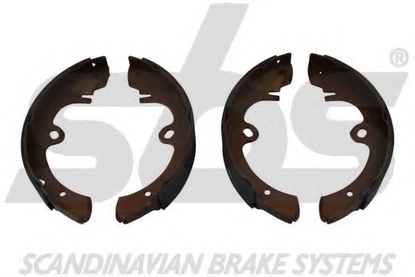 18492722330 SBS Brake System Brake Shoe Set