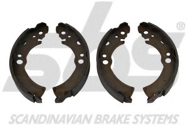18492722404 SBS Brake System Brake Shoe Set