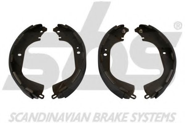 18492722564 SBS Brake System Brake Shoe Set
