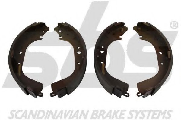 18492722565 SBS Brake System Brake Shoe Set