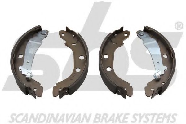 18492722614 SBS Brake System Brake Shoe Set