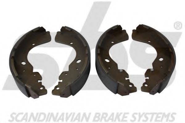 18492722861 SBS Brake System Brake Shoe Set