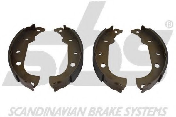 18502723483 SBS Brake System Brake Shoe Set