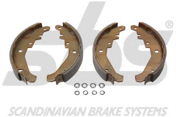 18492723658 SBS Brake System Brake Shoe Set