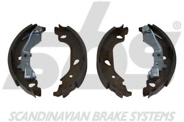 18492723669 SBS Brake System Brake Shoe Set