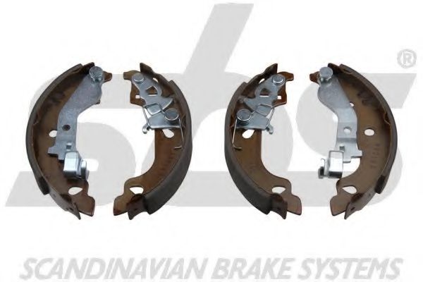 18502723680 SBS Brake System Brake Shoe Set