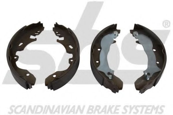 18492725585 SBS Brake System Brake Shoe Set