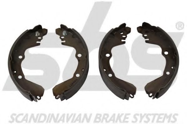 18492730566 SBS Brake System Brake Shoe Set