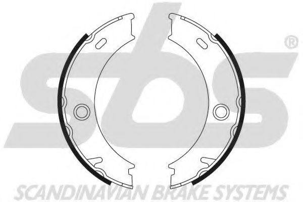 18492733678 SBS Brake System Brake Shoe Set, parking brake