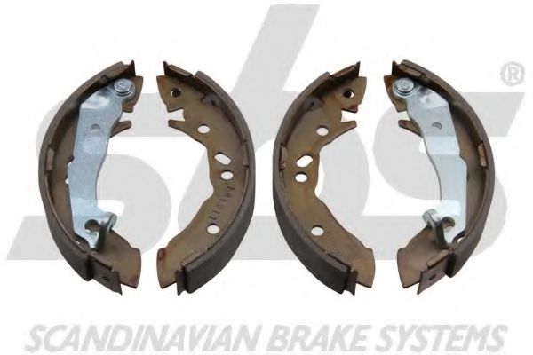 18492734621 SBS Brake System Brake Shoe Set
