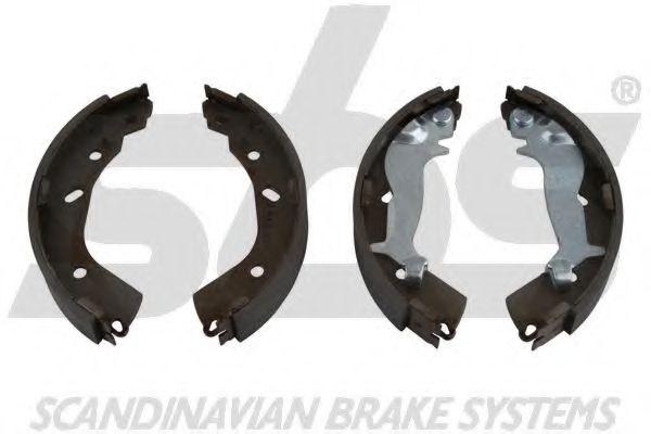 18492734737 SBS Brake System Brake Shoe Set