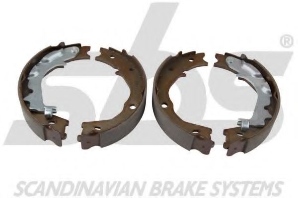 18492735807 SBS Brake System Brake Shoe Set, parking brake