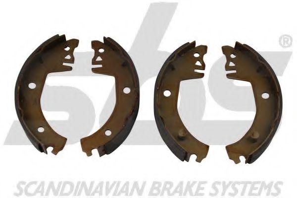 18492743514 SBS Brake System Brake Shoe Set