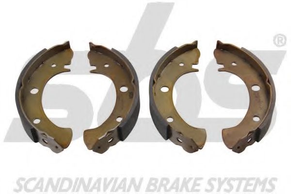 18492744333 SBS Brake System Brake Shoe Set