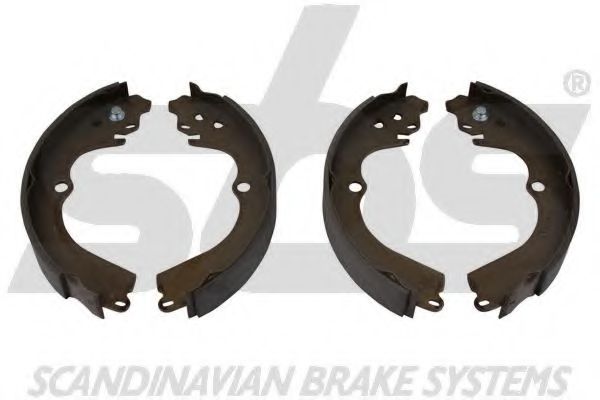18492744551 SBS Brake System Brake Shoe Set