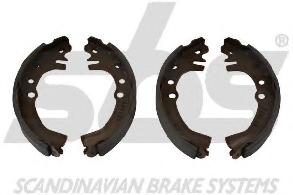 18492751623 SBS Brake System Brake Shoe Set