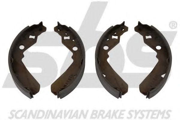 18492751747 SBS Brake System Brake Shoe Set