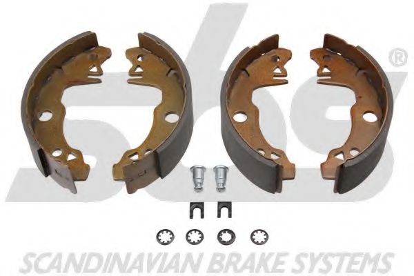 18512799228 SBS Brake System Brake Shoe Set