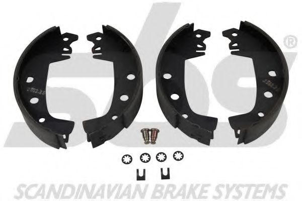 18512799235 SBS Brake System Brake Shoe Set